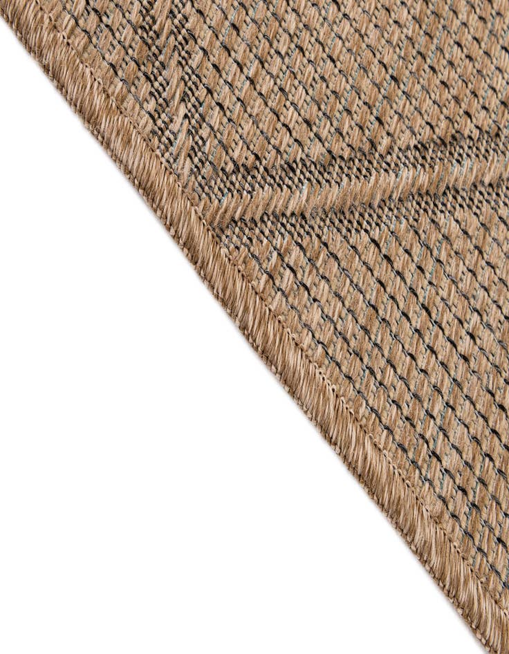 Detail image of 5' 3 x 7' 5  Washable Modern Indoor / Outdoor Rug