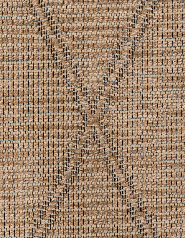 Detail image of 5' 3 x 7' 5  Washable Modern Indoor / Outdoor Rug
