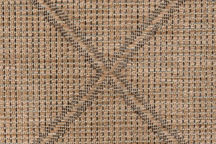 Detail image of 5' 3 x 7' 5 Easy-Clean Modern Indoor / Outdoor Rug