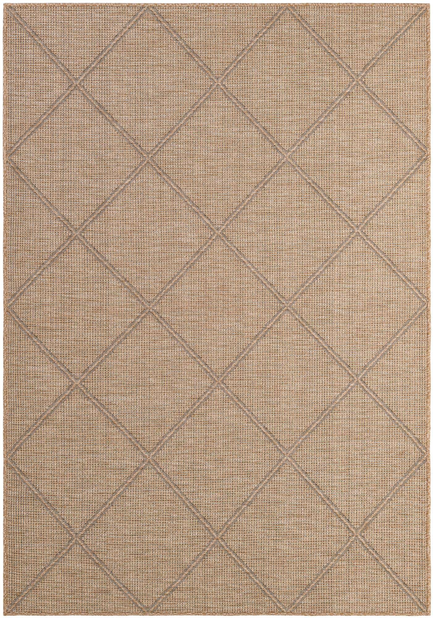 5' 3 x 7' 5 Easy-Clean Modern Indoor / Outdoor Rug