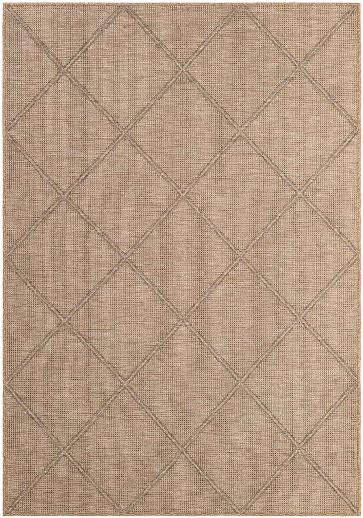 5' 3 x 7' 5 Easy-Clean Modern Indoor / Outdoor Rug