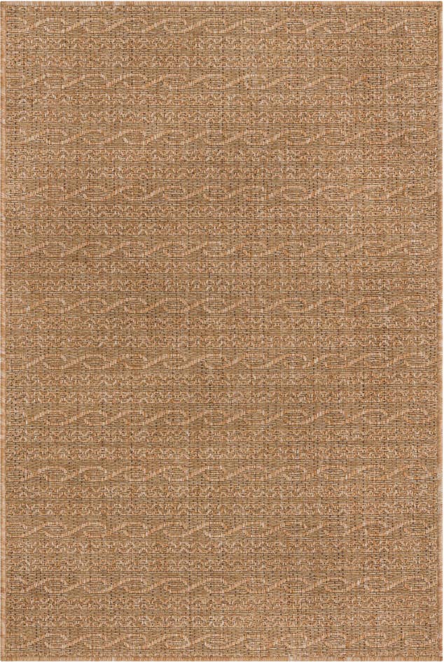 Detail image of 5' 3 x 8' Easy-Clean Modern Indoor / Outdoor Rug