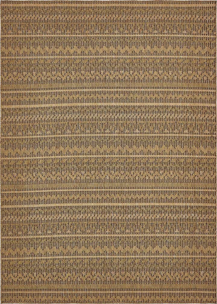 9' x 12' Easy-Clean Modern Indoor / Outdoor Rug