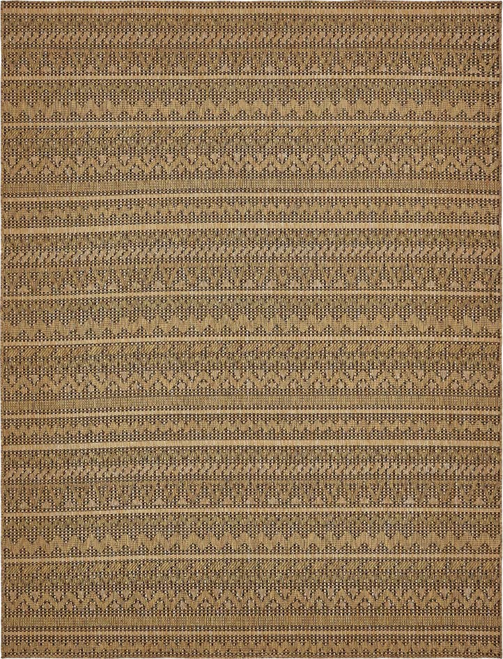 Detail image of 9' x 12' Easy-Clean Modern Indoor / Outdoor Rug