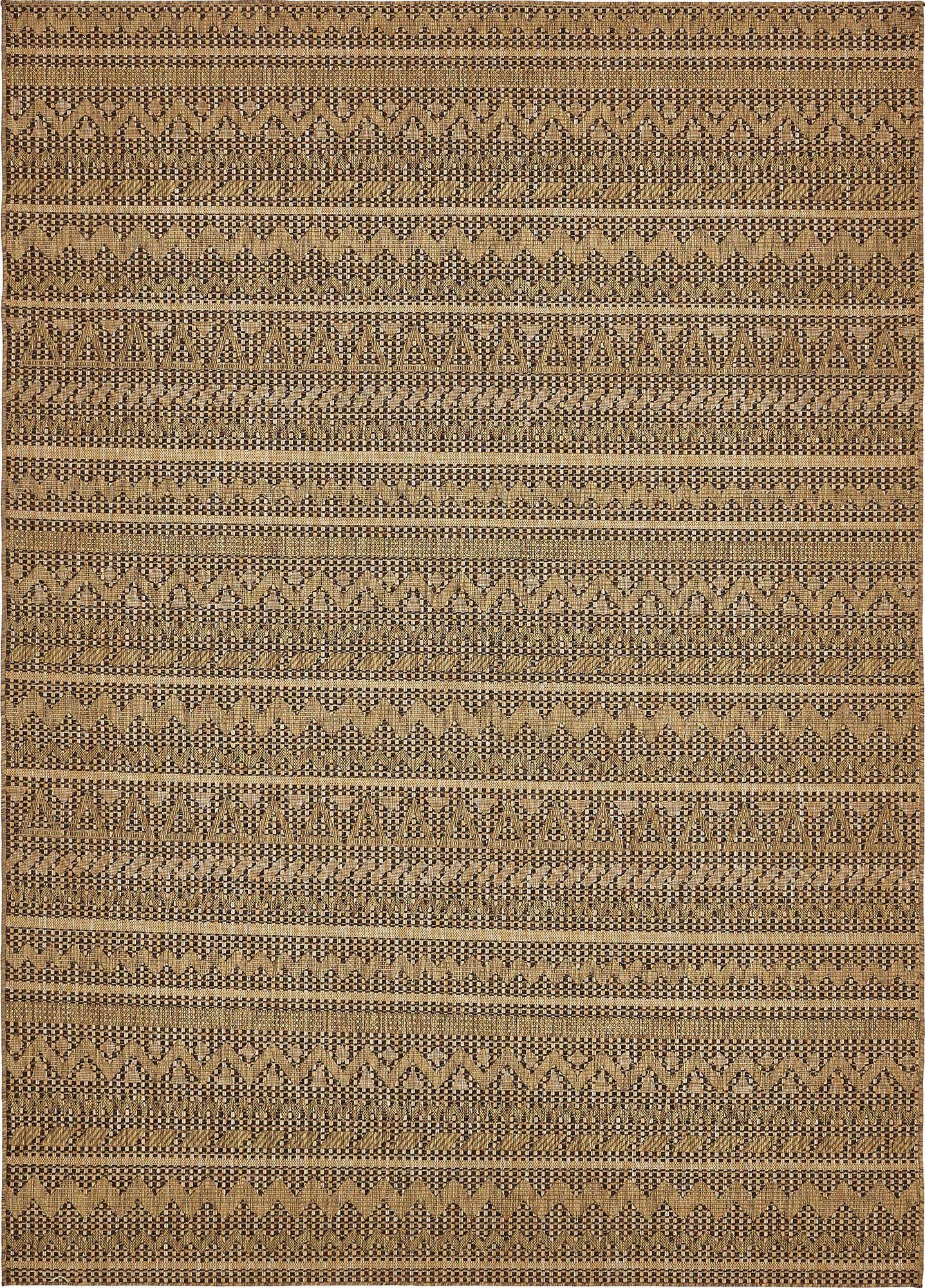 8' x 11' 4 Easy-Clean Modern Indoor / Outdoor Rug