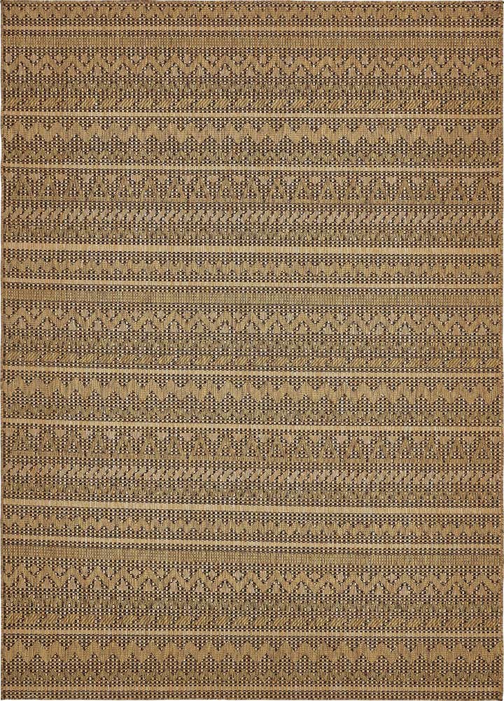 8' x 11' 4 Easy-Clean Modern Indoor / Outdoor Rug