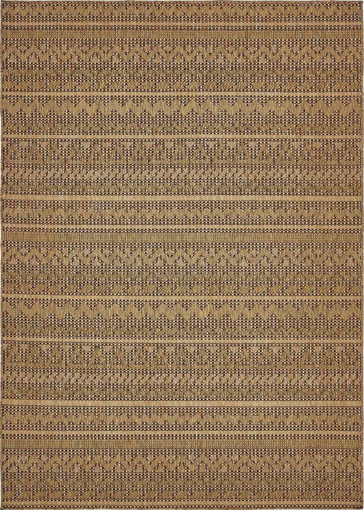 7' x 10' Easy-Clean Modern Indoor / Outdoor Rug