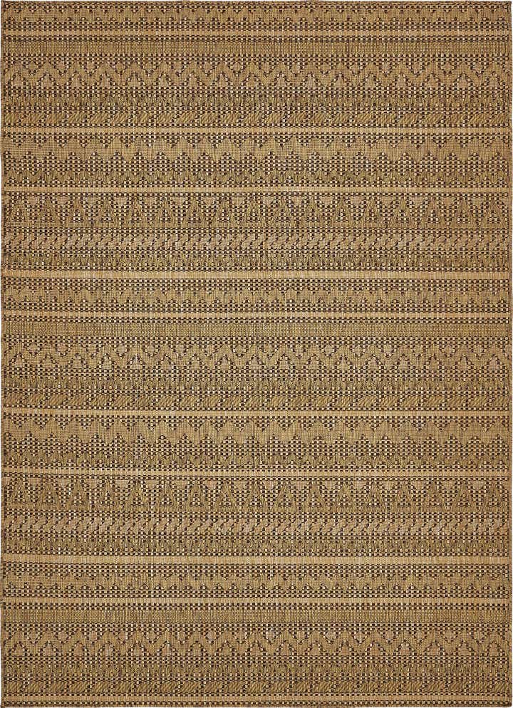 7' x 10' Easy-Clean Modern Indoor / Outdoor Rug