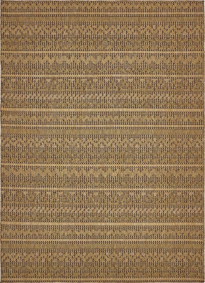 Detail image of 7' x 10' Easy-Clean Modern Indoor / Outdoor Rug