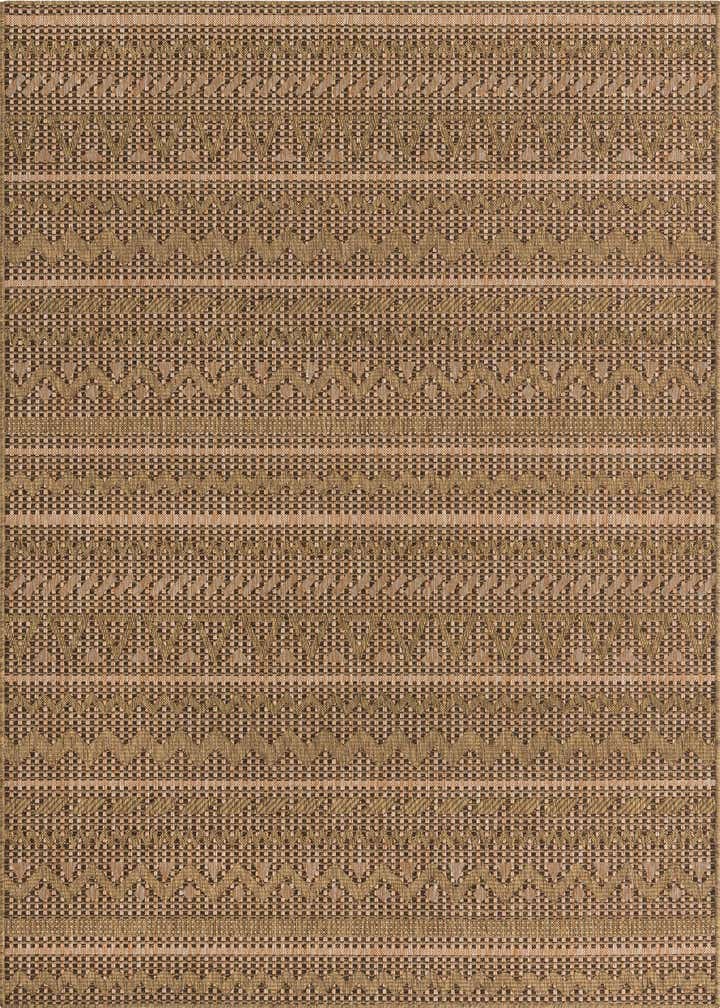 6' x 9' Easy-Clean Modern Indoor / Outdoor Rug