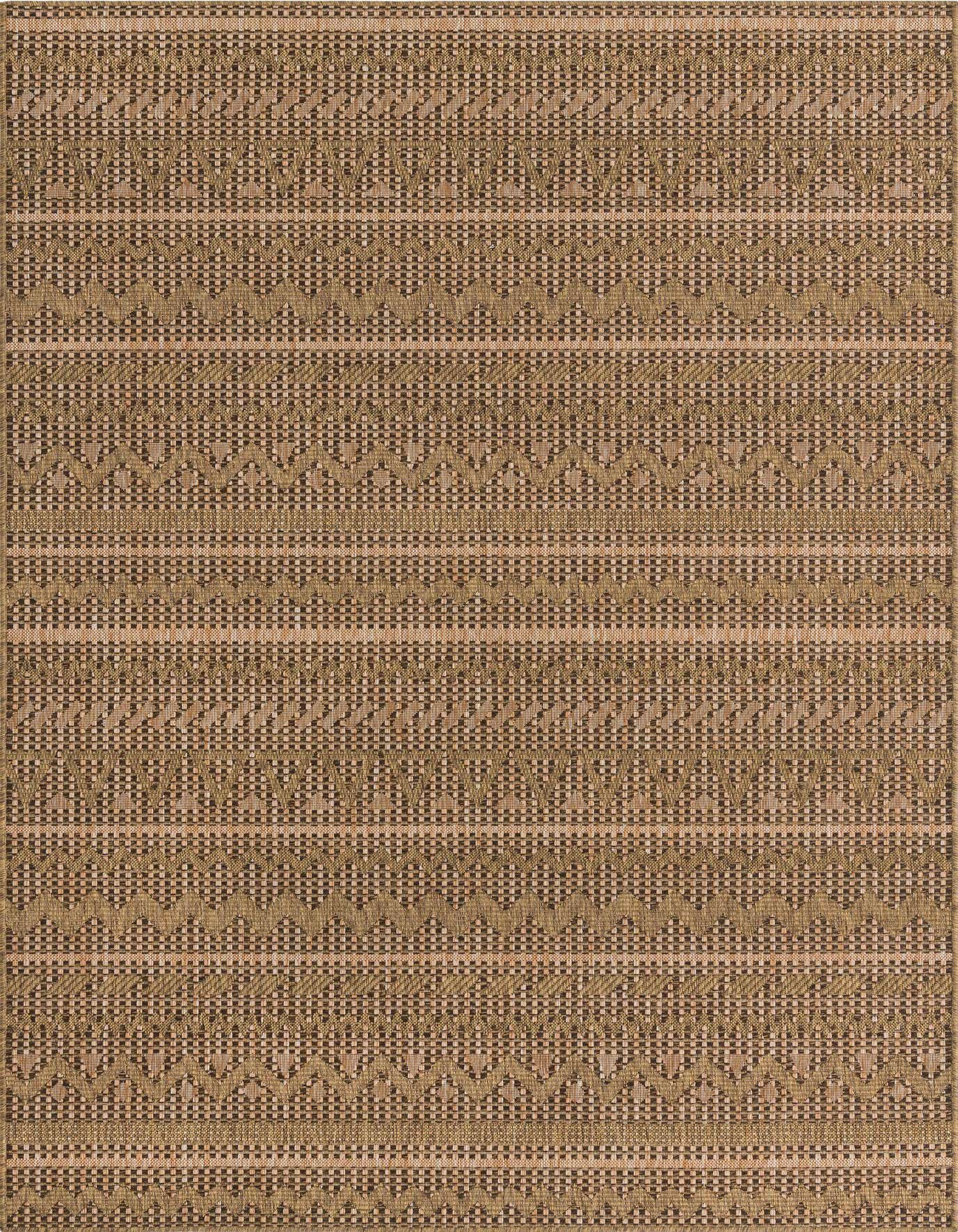 6' x 9' Easy-Clean Modern Indoor / Outdoor Rug