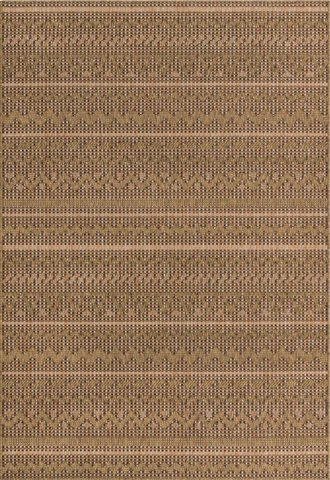 Detail image of 6' x 9' Easy-Clean Modern Indoor / Outdoor Rug