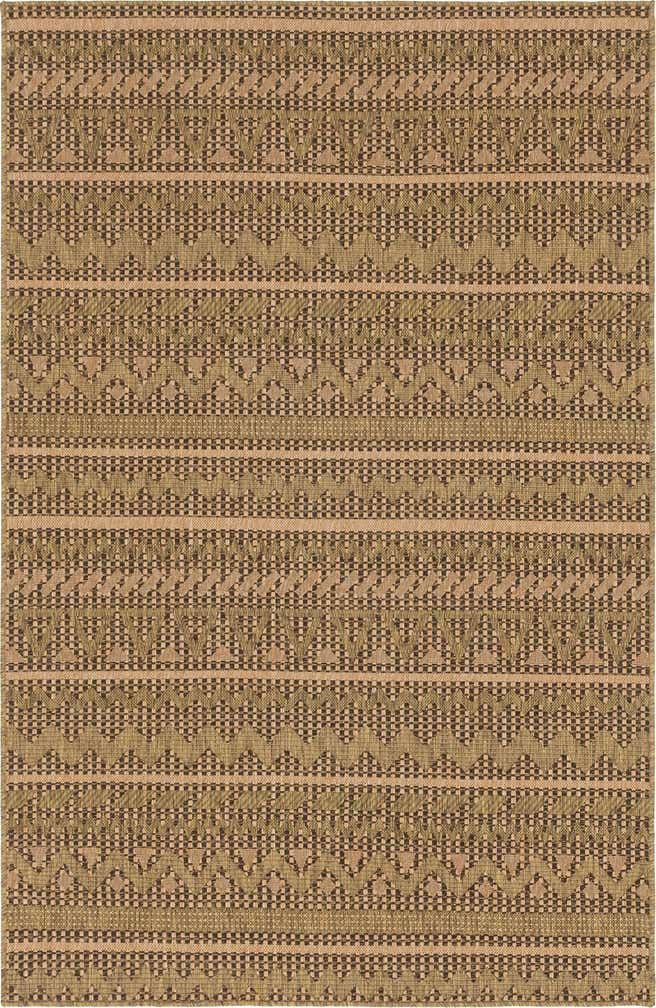 5' x 8' Easy-Clean Modern Indoor / Outdoor Rug