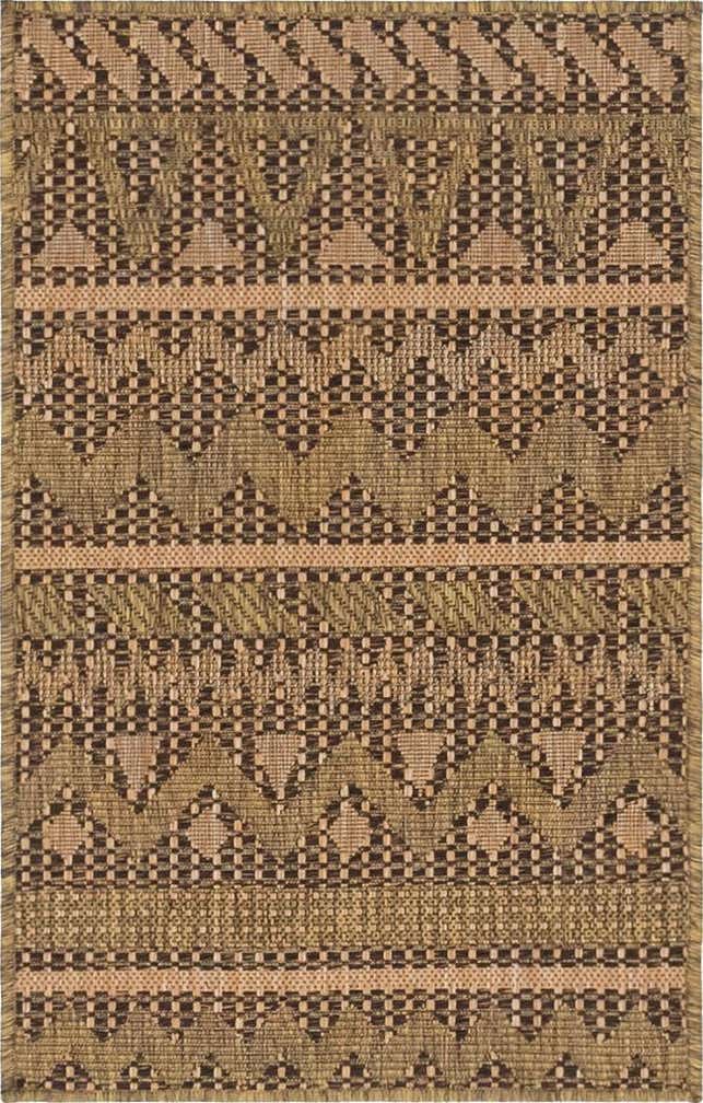 2' x 3' Easy-Clean Modern Indoor / Outdoor Rug