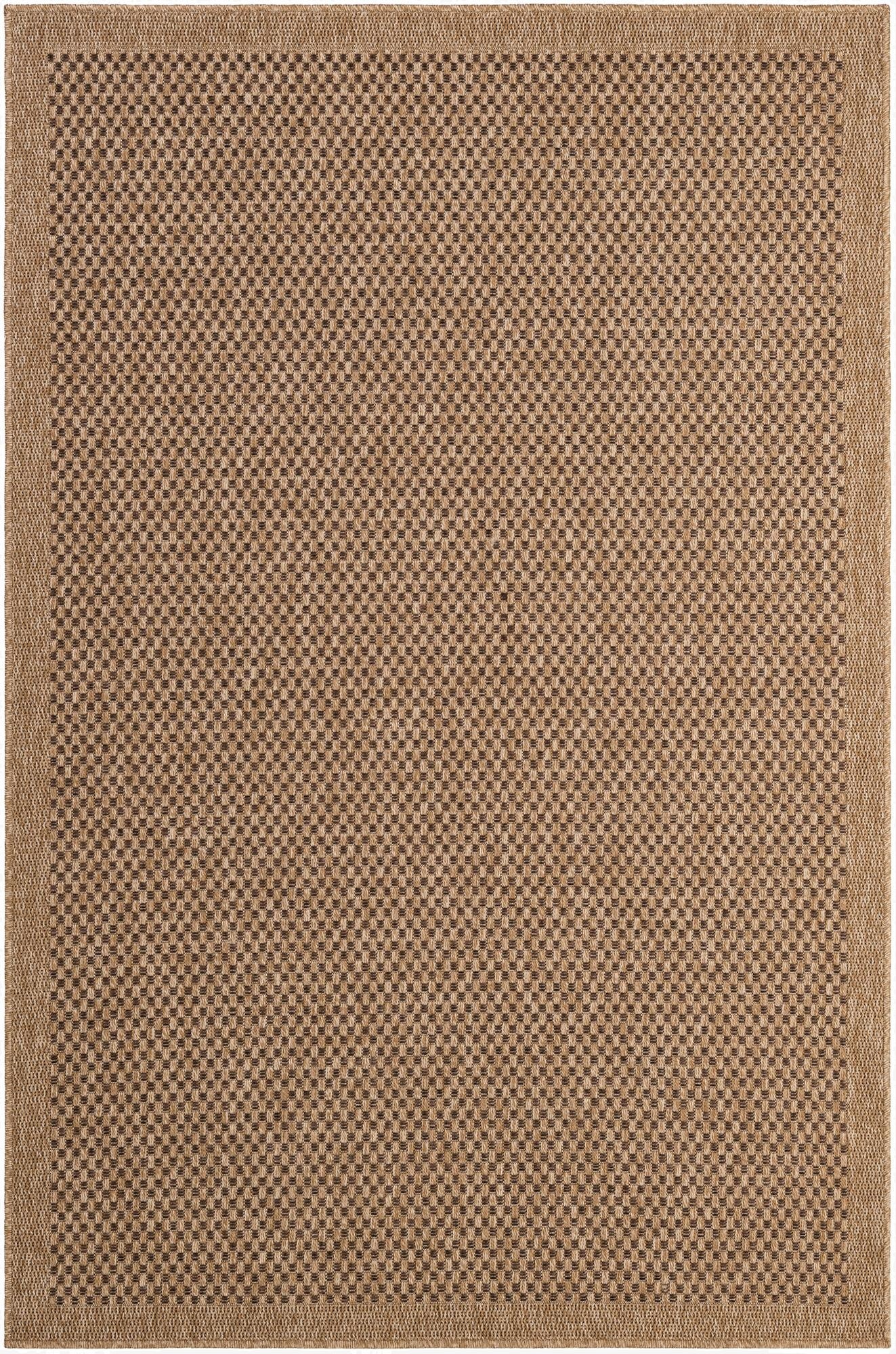 4' 10 x 7' 3  Washable Modern Indoor / Outdoor Rug