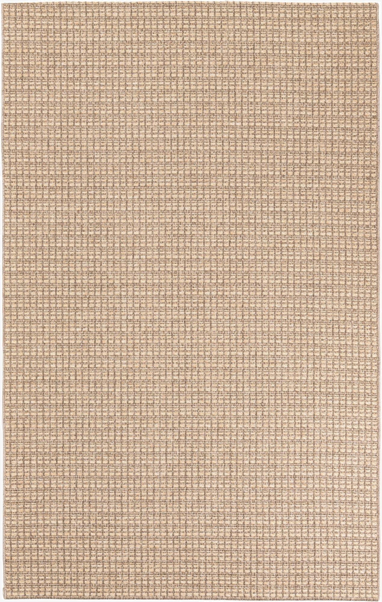 4' 8 x 7' 5 Easy-Clean Modern Indoor / Outdoor Rug