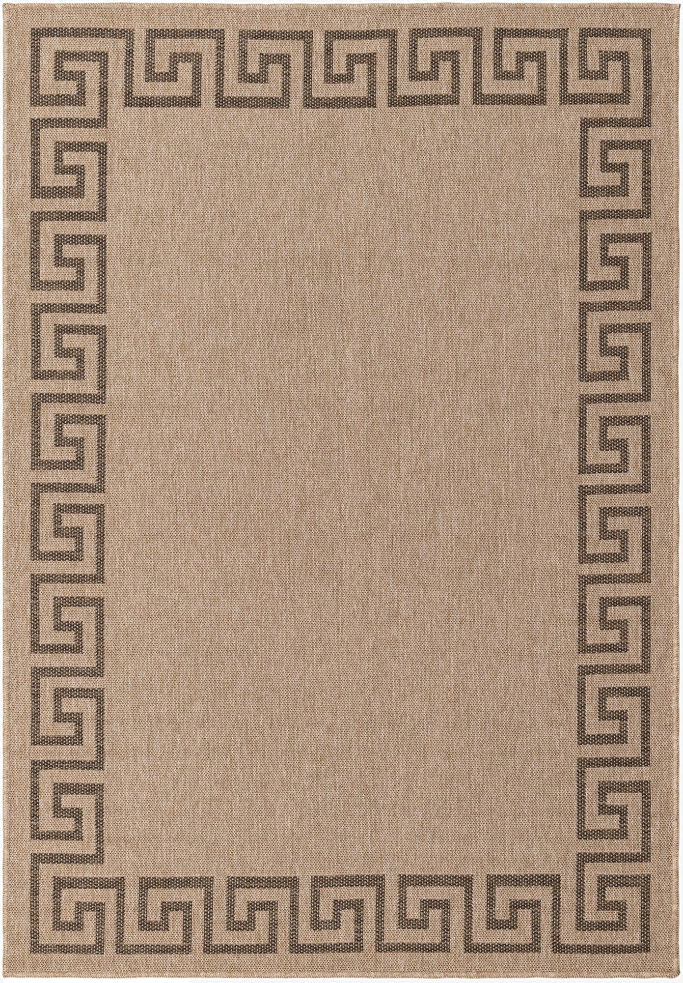 5' 2 x 7' 6 Easy-Clean Modern Indoor / Outdoor Rug