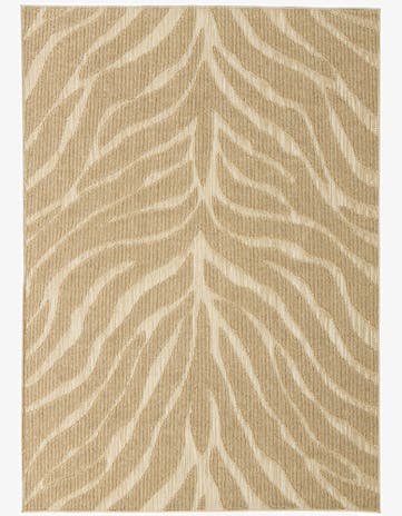 5' 4 x 7' 6 Easy-Clean Modern Indoor / Outdoor Rug