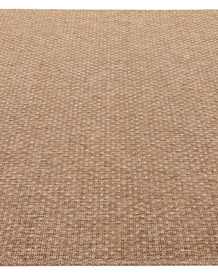 Detail image of 5' 3 x 7' 10  Washable Solid Indoor / Outdoor Rug