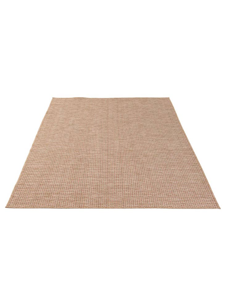 Detail image of 5' 2 x 7' 5  Washable Solid Indoor / Outdoor Rug