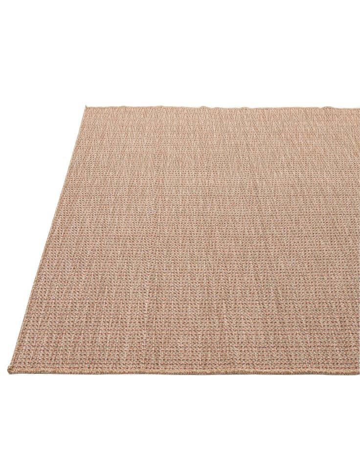 Detail image of 5' 2 x 7' 5  Washable Solid Indoor / Outdoor Rug