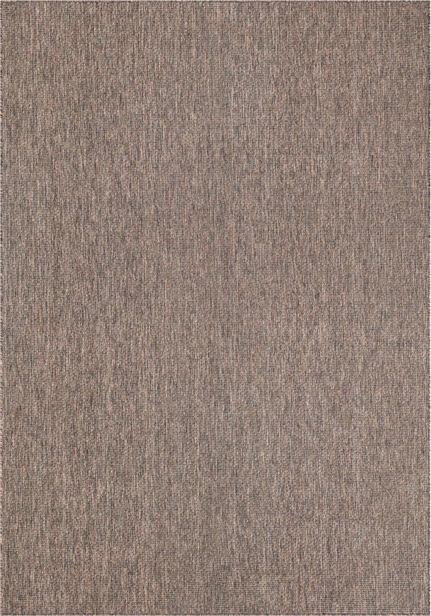 7' 10 x 11' Easy-Clean Solid Indoor / Outdoor Rug