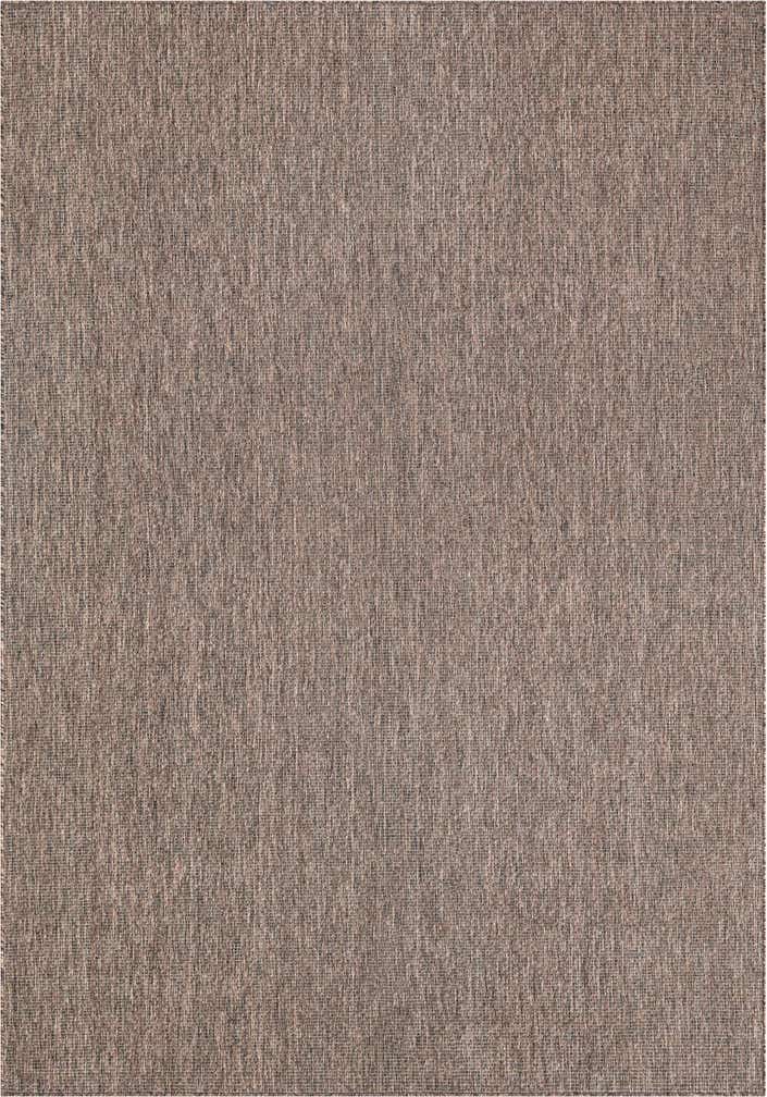 7' 10 x 11' Easy-Clean Solid Indoor / Outdoor Rug