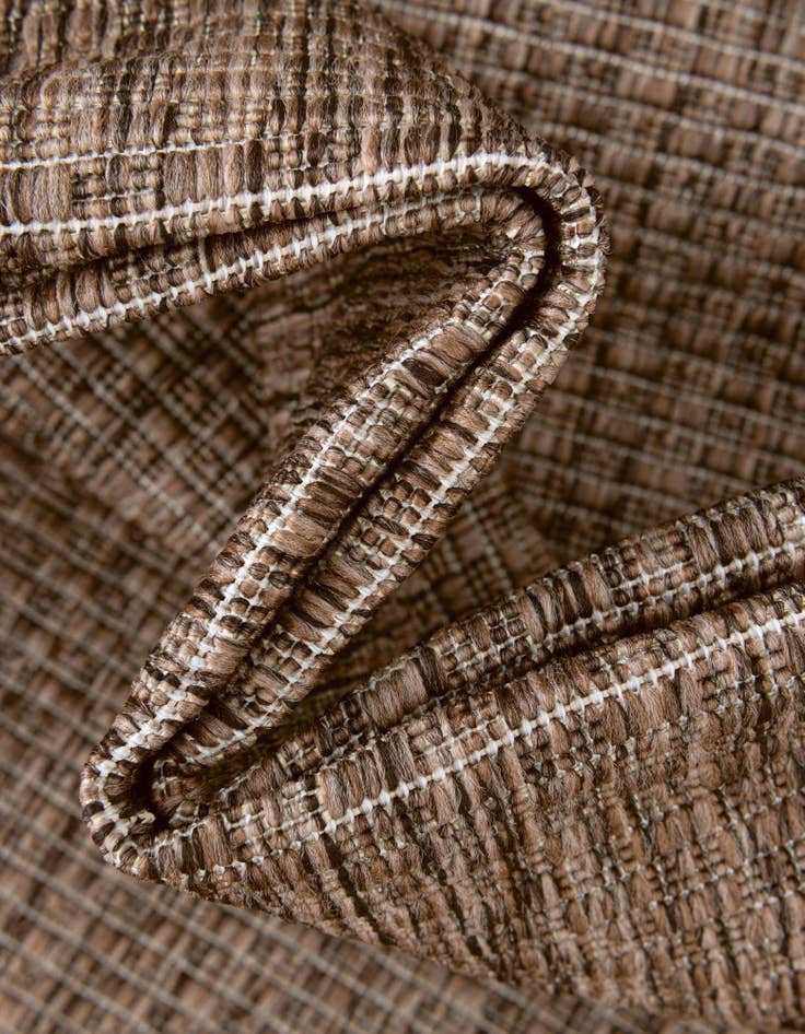 Detail image of 5' 3 x 8'  Washable Solid Indoor / Outdoor Rug