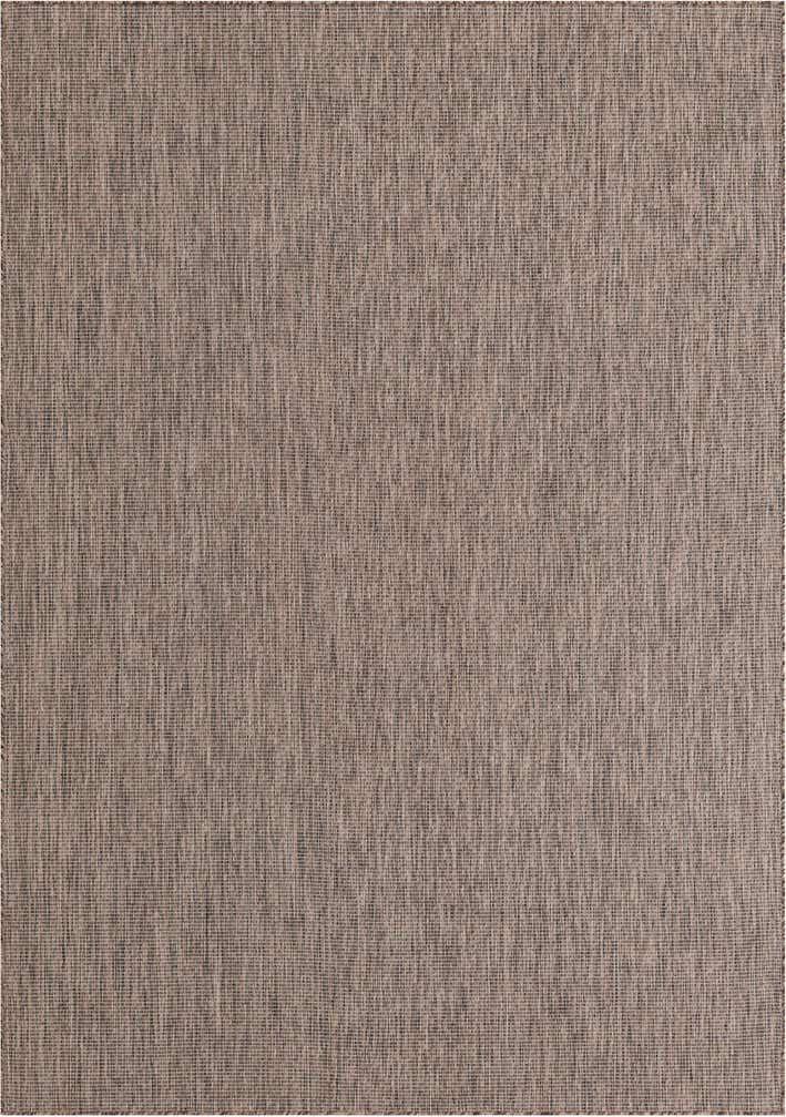 7' x 10' Easy-Clean Solid Indoor / Outdoor Rug