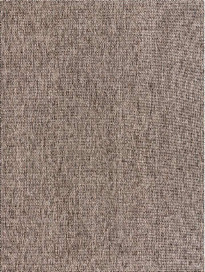 9' x 12' Easy-Clean Solid Indoor / Outdoor Rug