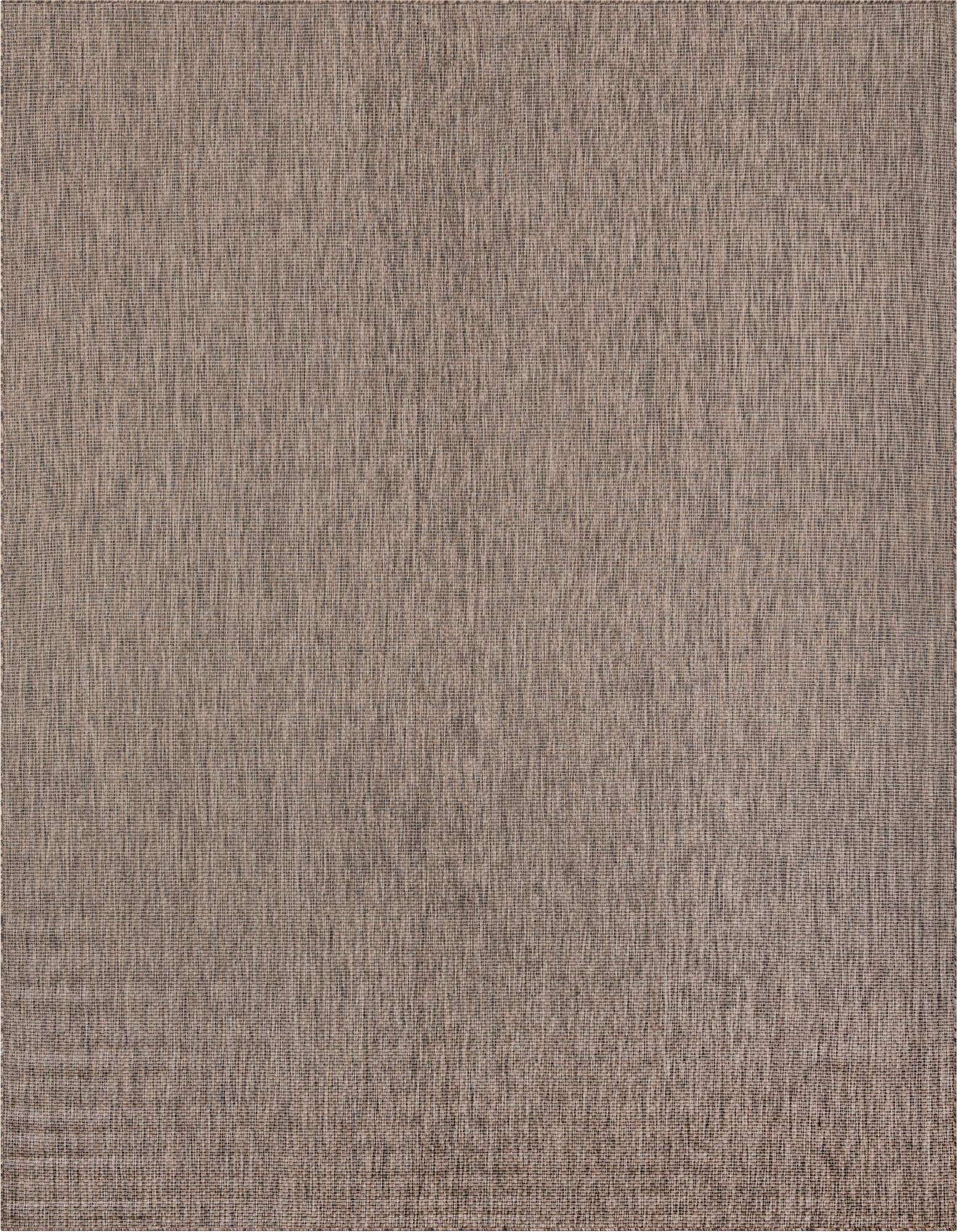 10' x 13' 1 Easy-Clean Solid Indoor / Outdoor Rug