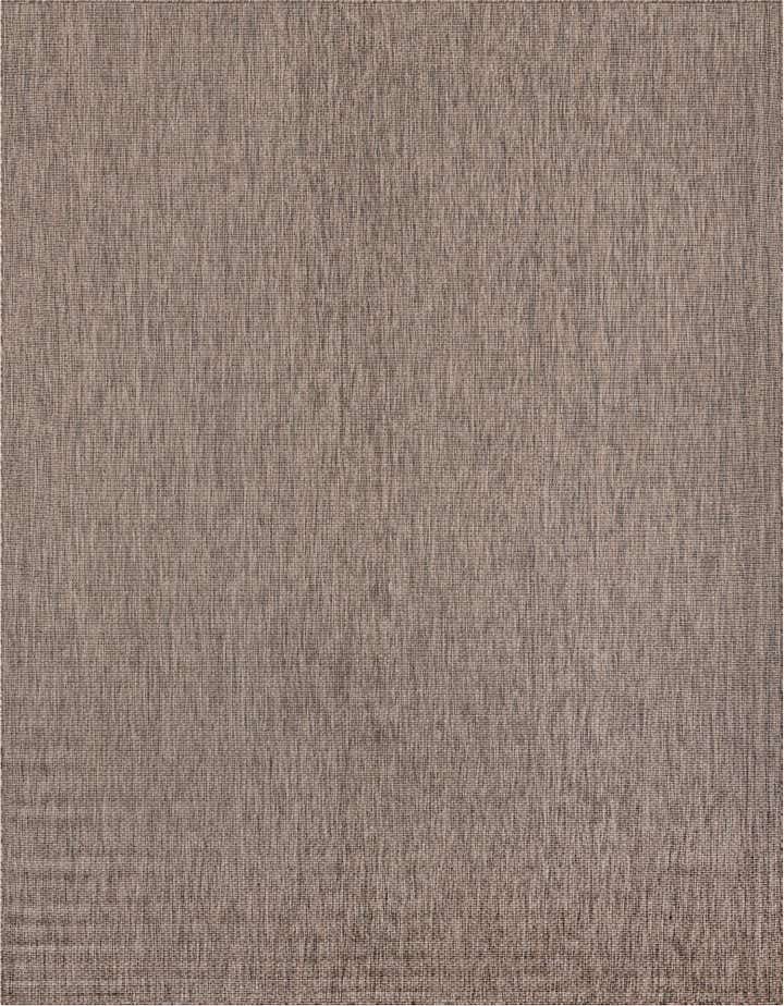 10' x 13' 1 Easy-Clean Solid Indoor / Outdoor Rug