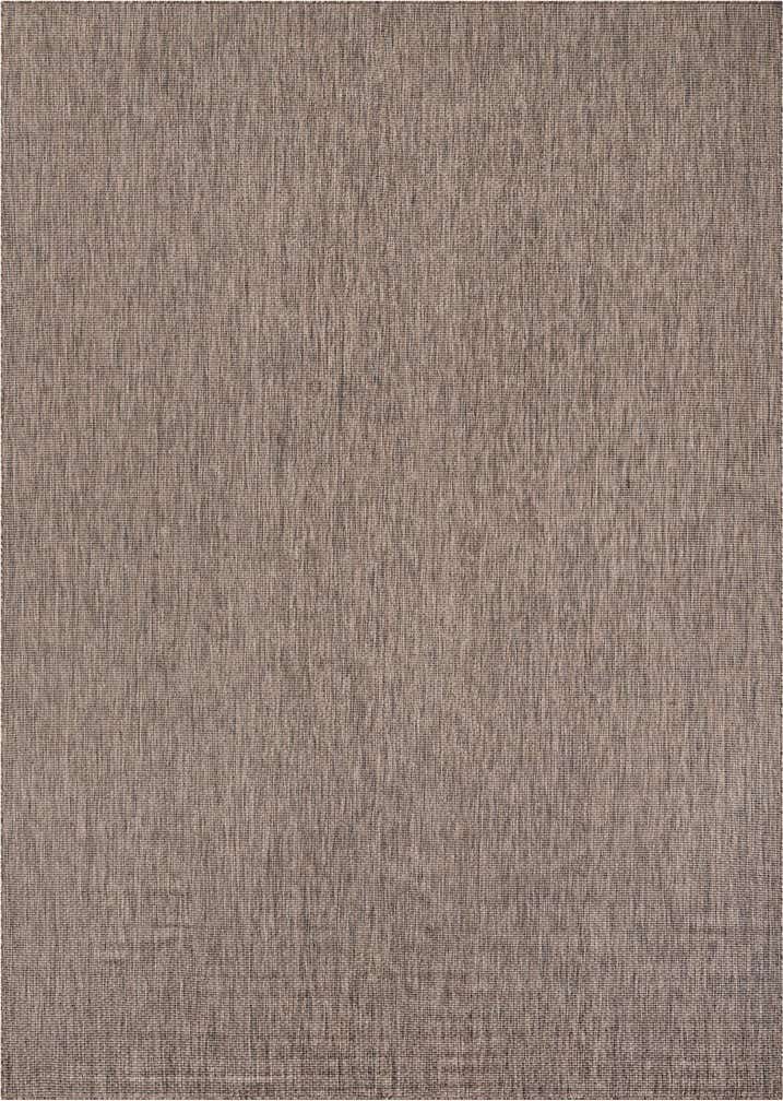 10' x 14' 1 Easy-Clean Solid Indoor / Outdoor Rug