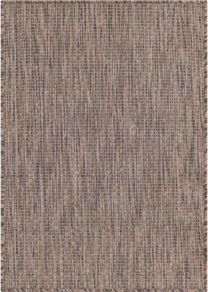 2' x 3' 1 Easy-Clean Solid Indoor / Outdoor Rug