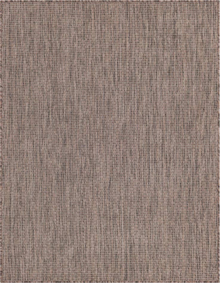 Detail image of 3' 1 x 5' 3 Easy-Clean Solid Indoor / Outdoor Rug