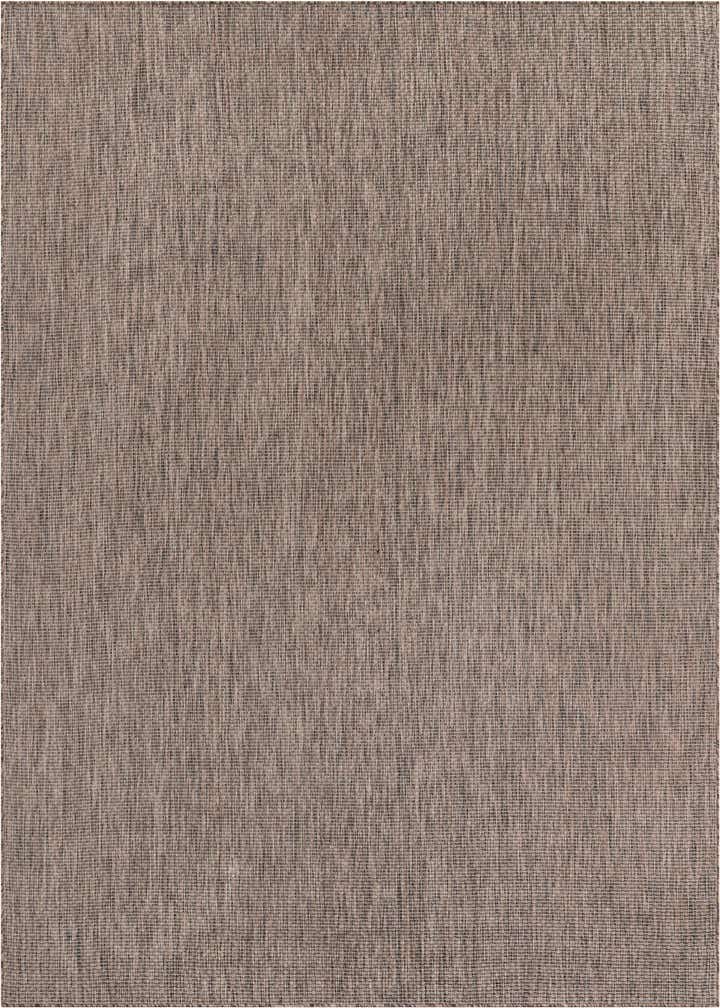 7' 10 x 10' Easy-Clean Solid Indoor / Outdoor Rug