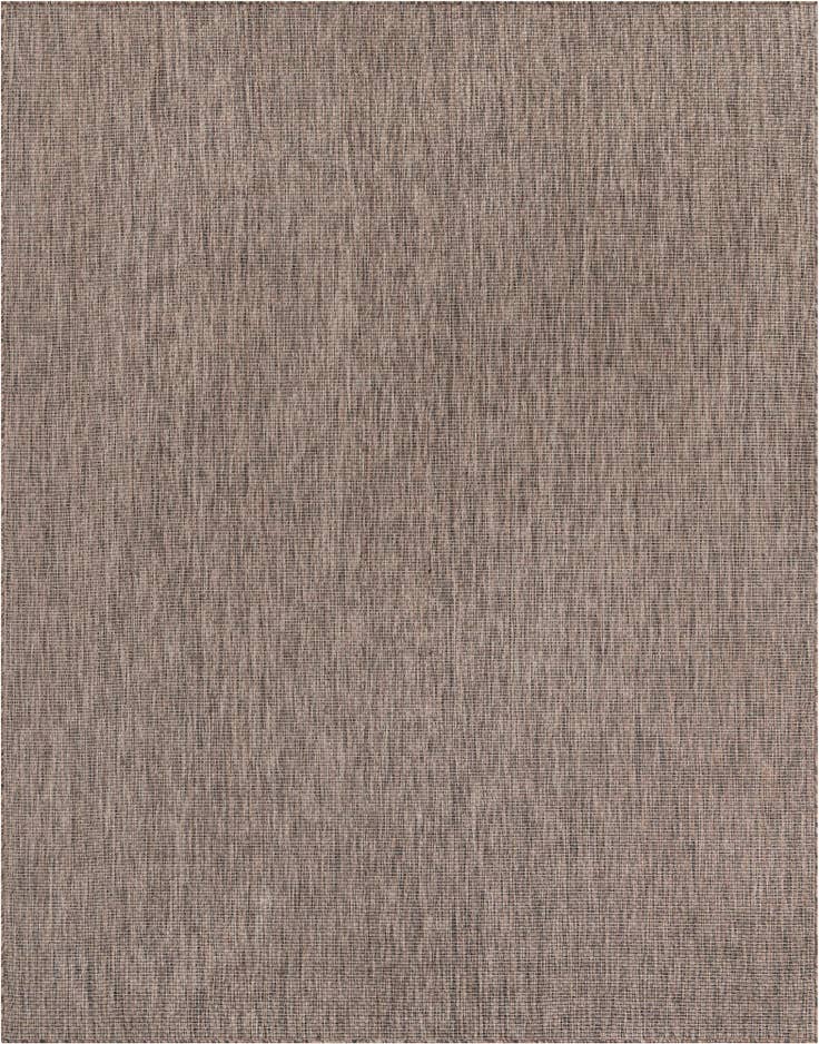 Detail image of 7' 10 x 10' Easy-Clean Solid Indoor / Outdoor Rug
