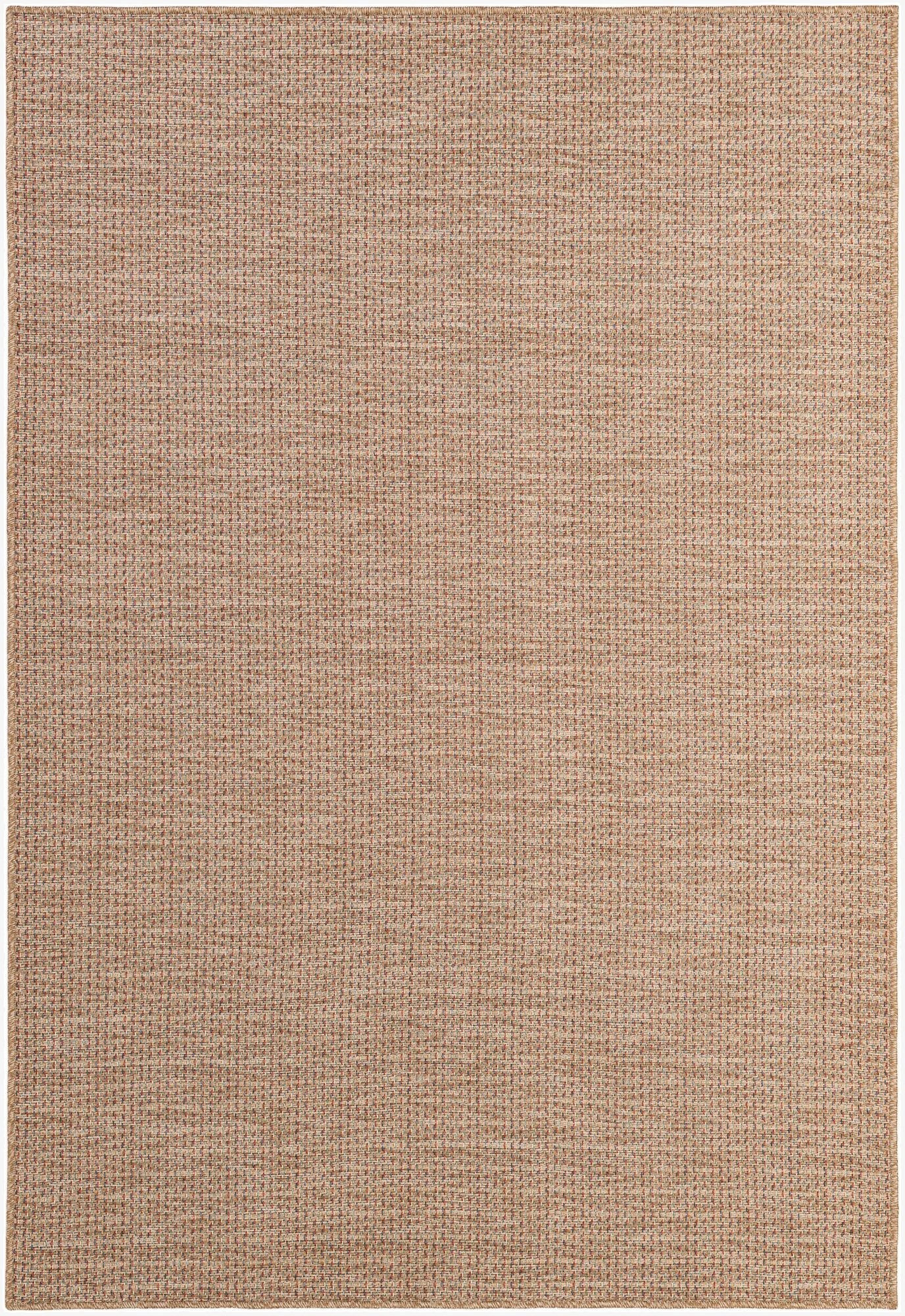 5' 2 x 7' 5  Washable Solid Indoor / Outdoor Rug