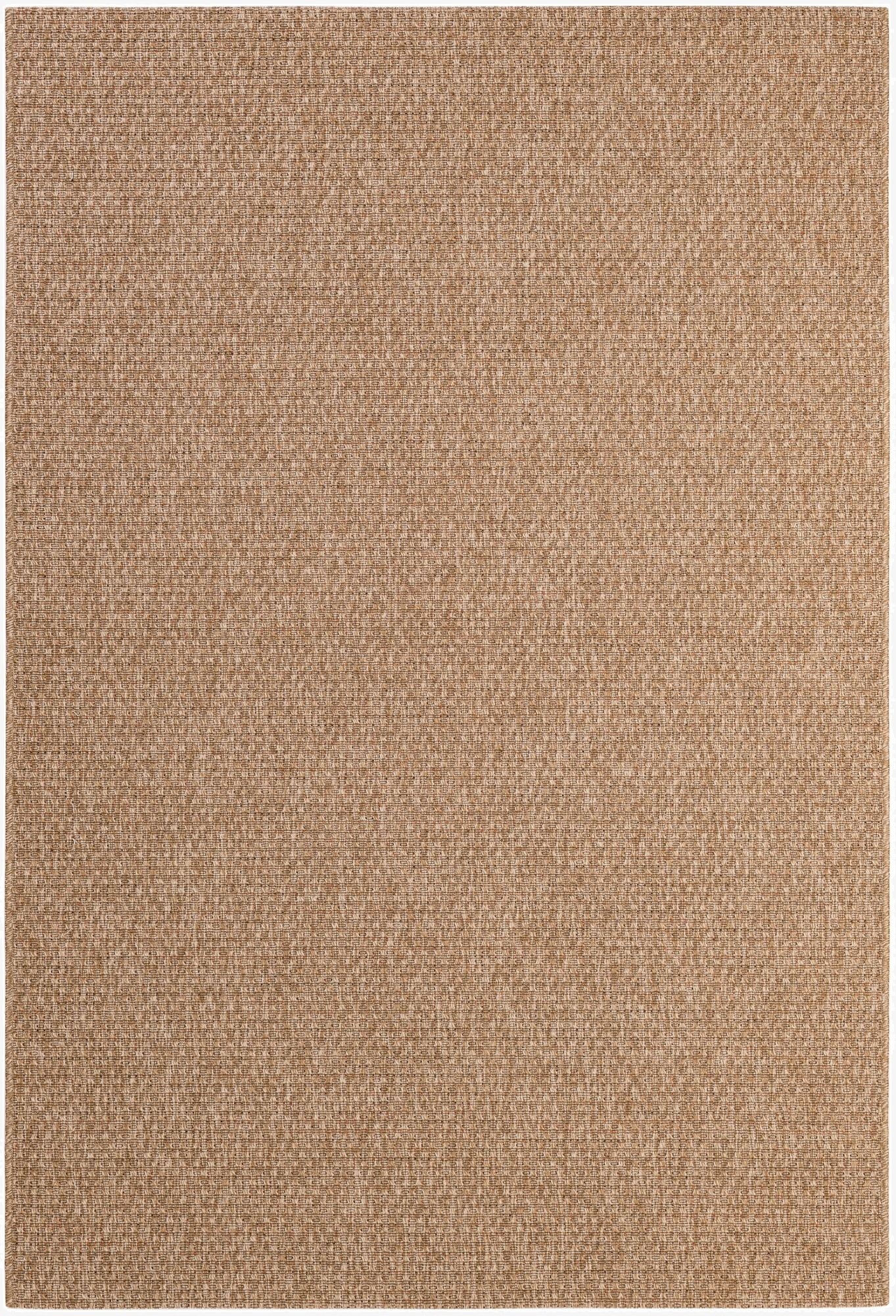 5' 3 x 7' 10  Washable Solid Indoor / Outdoor Rug