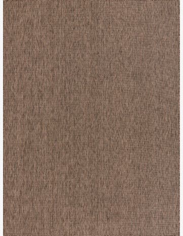 9' x 12' Easy-Clean Solid Indoor / Outdoor Rug