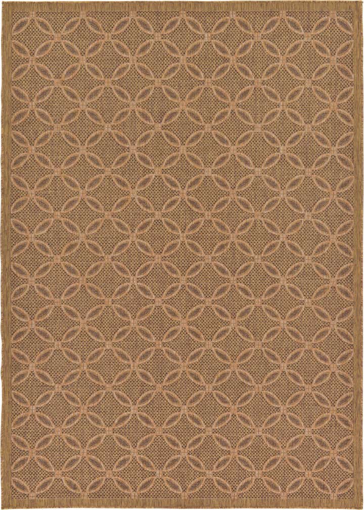 7' x 10' Easy-Clean Trellis Indoor / Outdoor Rug