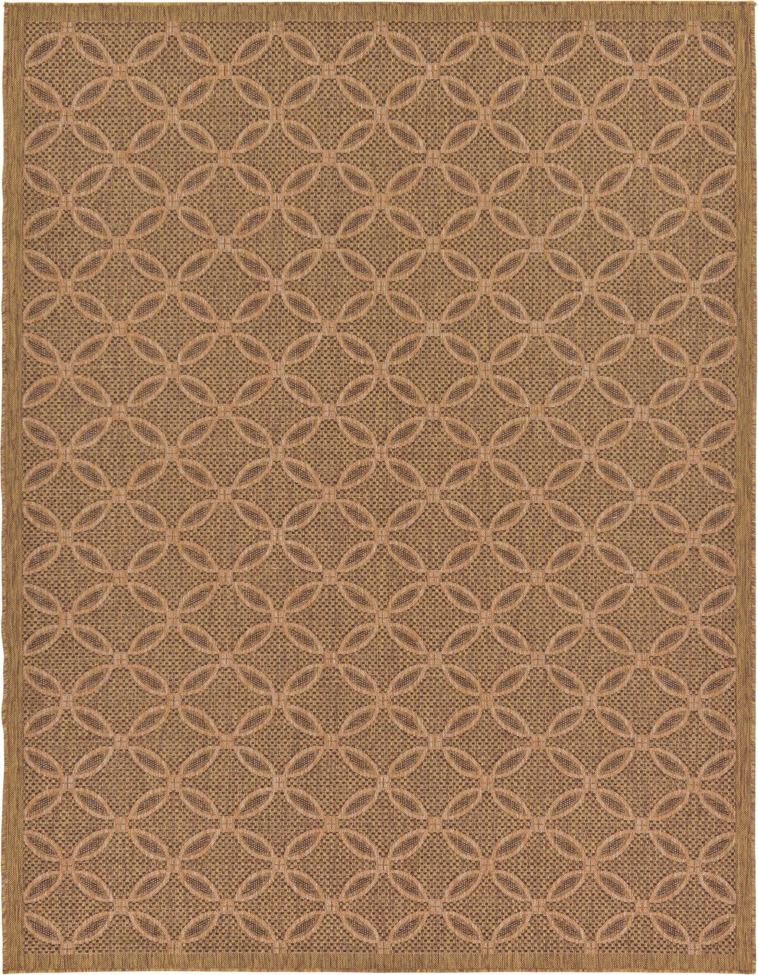 7' x 10' Easy-Clean Trellis Indoor / Outdoor Rug