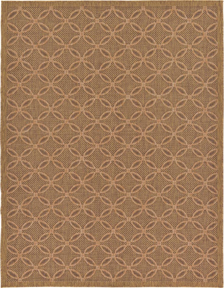 Detail image of 7' x 10' Easy-Clean Trellis Indoor / Outdoor Rug