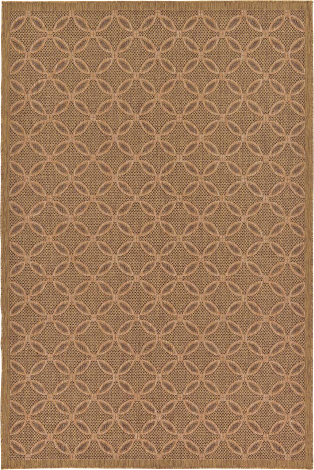 Detail image of 7' x 10' Easy-Clean Trellis Indoor / Outdoor Rug