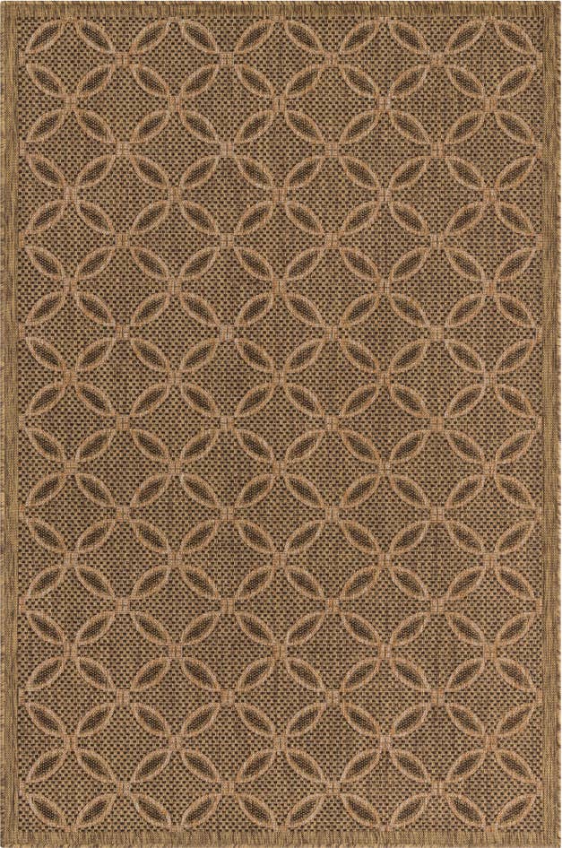 Detail image of 5' 3 x 8' Easy-Clean Trellis Indoor / Outdoor Rug