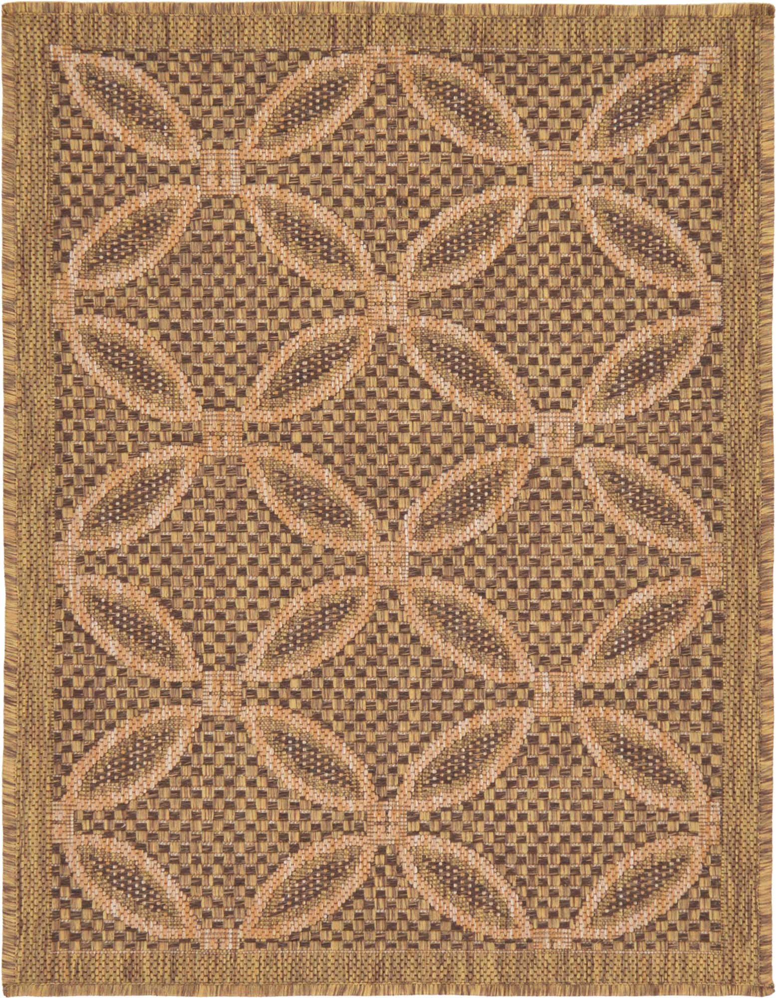 2' 2 x 3' Easy-Clean Trellis Indoor / Outdoor Rug