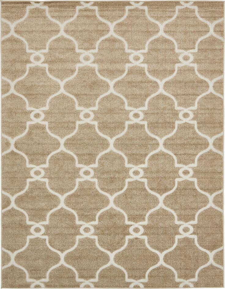 Detail image of 7' x 10' Easy-Clean Trellis Indoor / Outdoor Rug