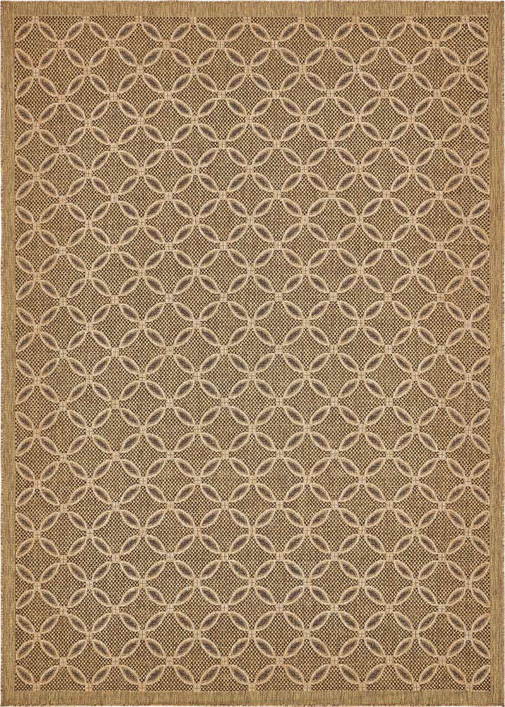 9' x 12' 2 Easy-Clean Trellis Indoor / Outdoor Rug