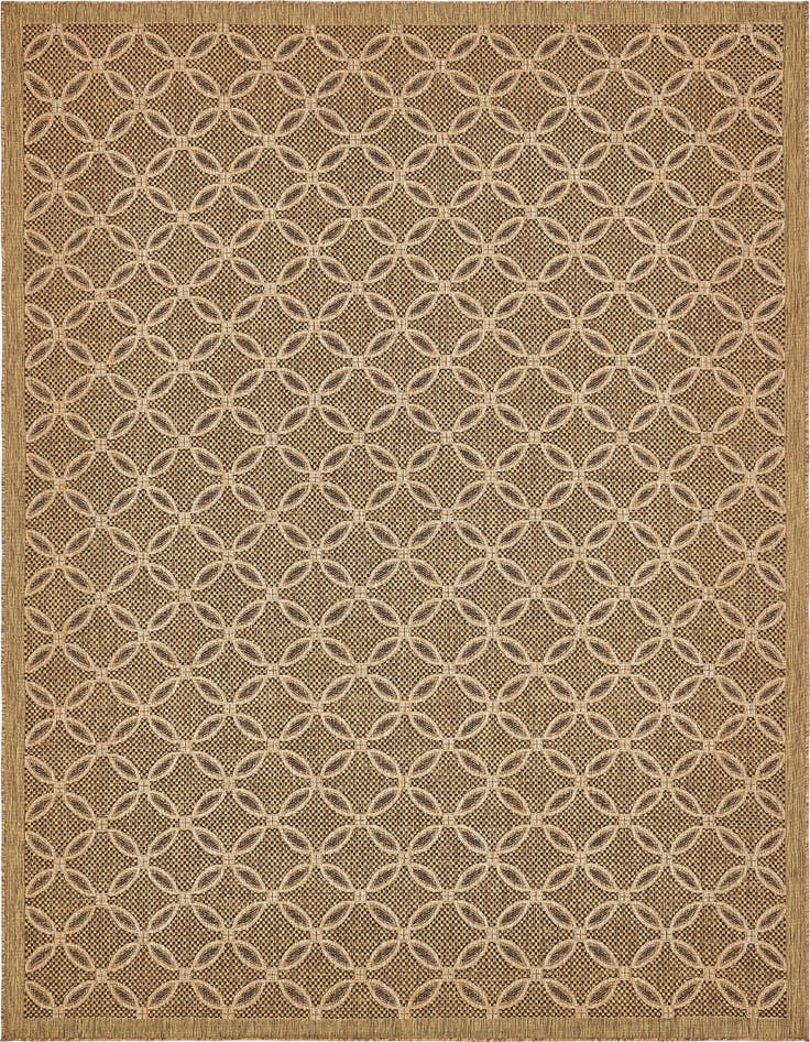 Detail image of 9' x 12' 2 Easy-Clean Trellis Indoor / Outdoor Rug