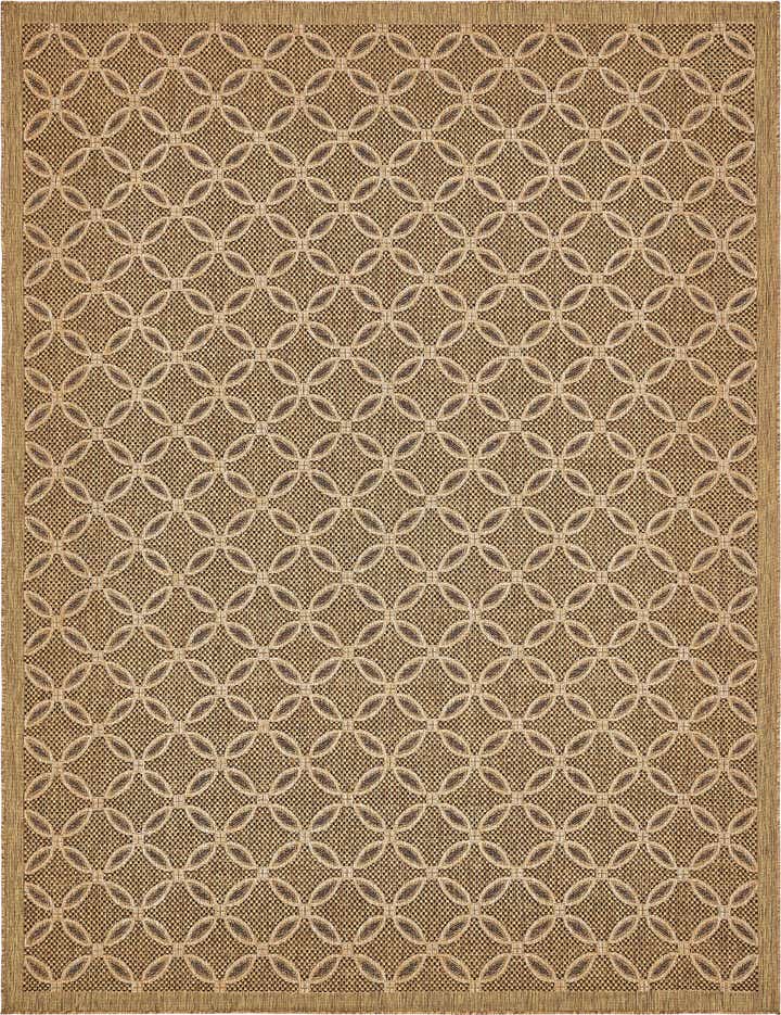 9' x 12' 2 Easy-Clean Trellis Indoor / Outdoor Rug